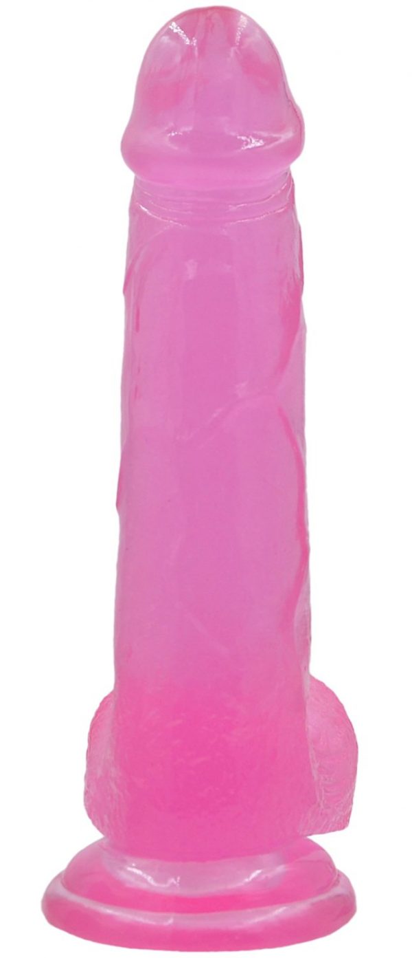 Фаллоимитатор на присоске Jelly Studs Large 8″ LV3100 Pink