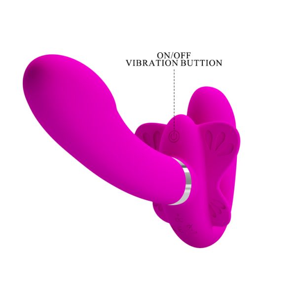 Безремневой страпон Valerie с вибрацией. BW-022061