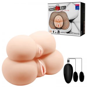 Мастурбатор две вагины и анус Dual Vagina And Ass Vibrating. BM-009136