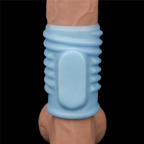 Насадка на пенис с вибрацией Spiral. LV343121