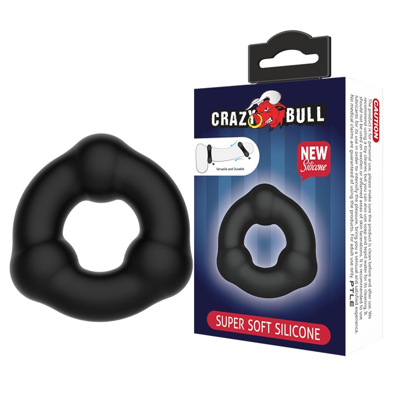 Эрекционное кольцо Crazy Bull Hillock.  BI-210183