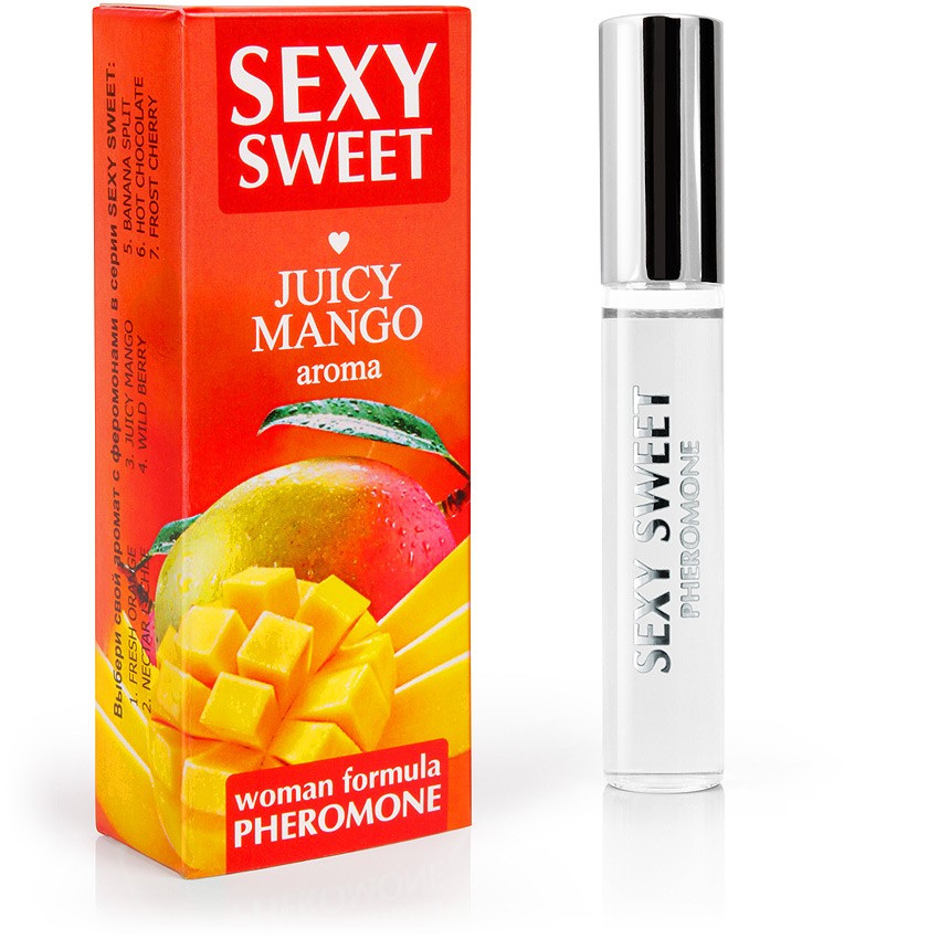 Парфюмированное средство с феромонами SEXY SWEET JUICY MANGO.