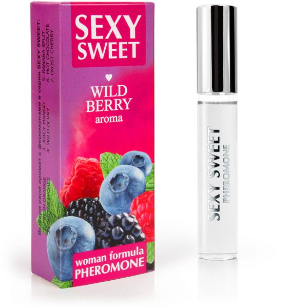 Парфюмированное средство с феромонами SEXY SWEET WILD BERRY.