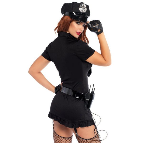 Эротический костюм полицейской для ролевых игр. No:8860