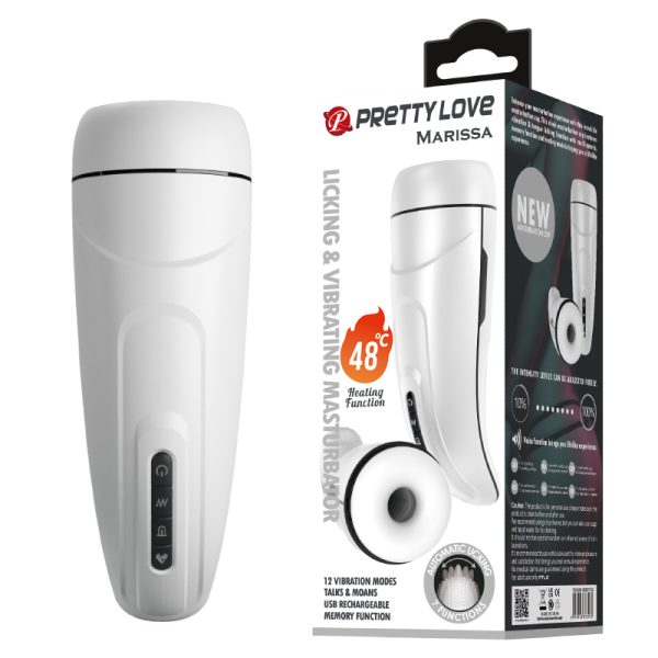 Мастурбатор PRETTY LOVE «Marrisa» – вибрация, лизинг, подогрев. BM-00900T73Z