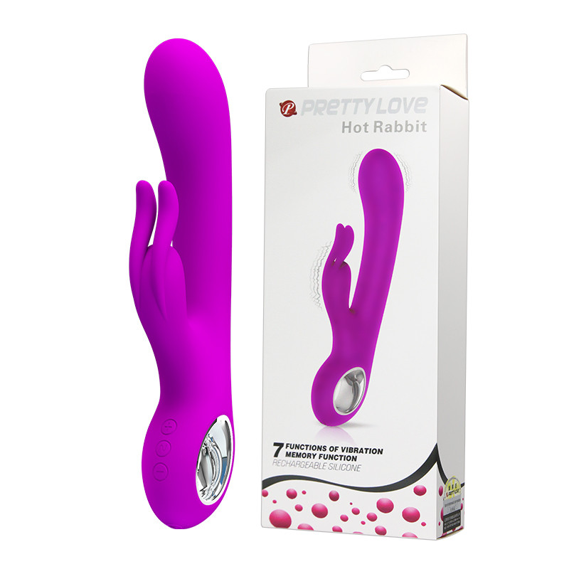 Rabbit вибратор PRETTY LOVE Hot Rabbit BI-014480 силиконовый