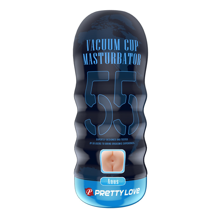 Мастурбатор-попка PRETTY LOVE BM-00900T58-1 с вакуумным эффектом и мягкой вставкой CyberSkin.