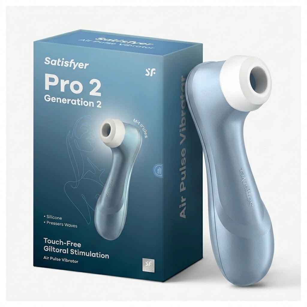 Вакуумный волновой стимулятор Satisfyer Pro 2 Next Generation с упаковкой в Алматы